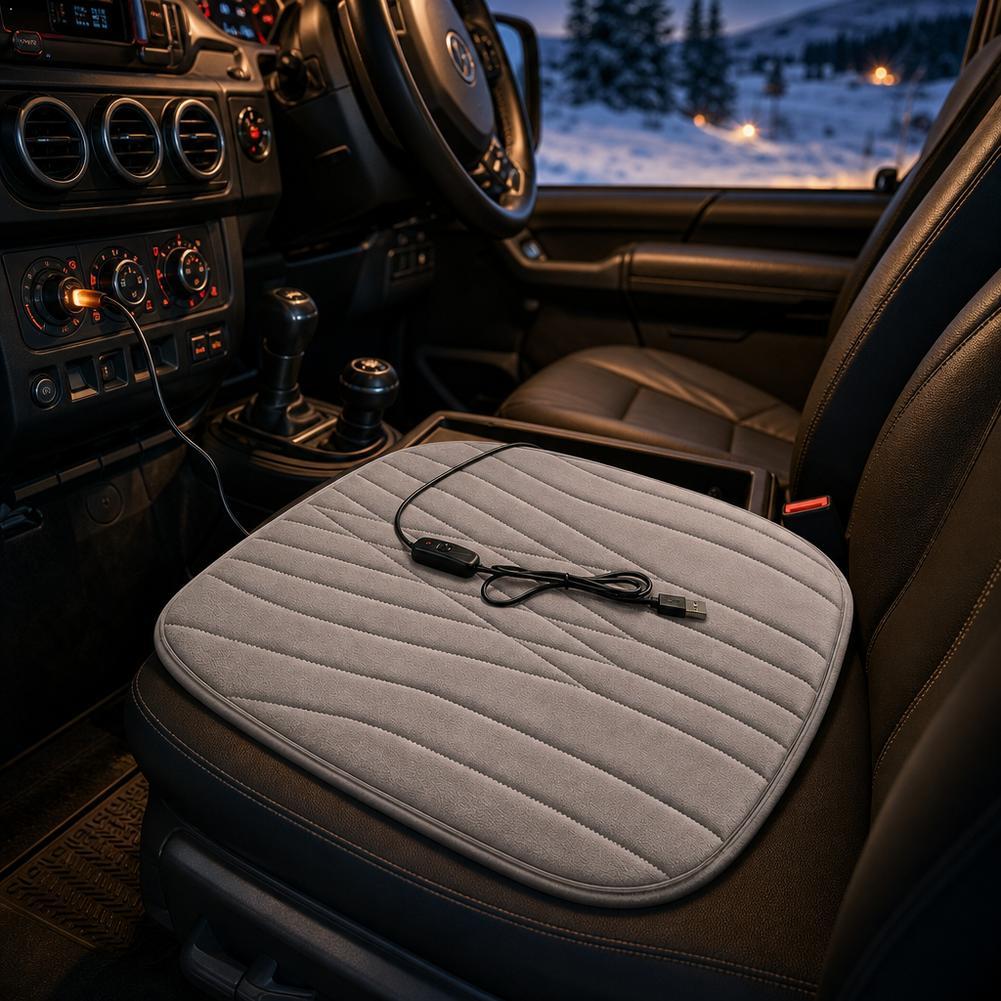 Office Chair Cushion - Isıtmalı Oturma Minderi, USB 5V ile