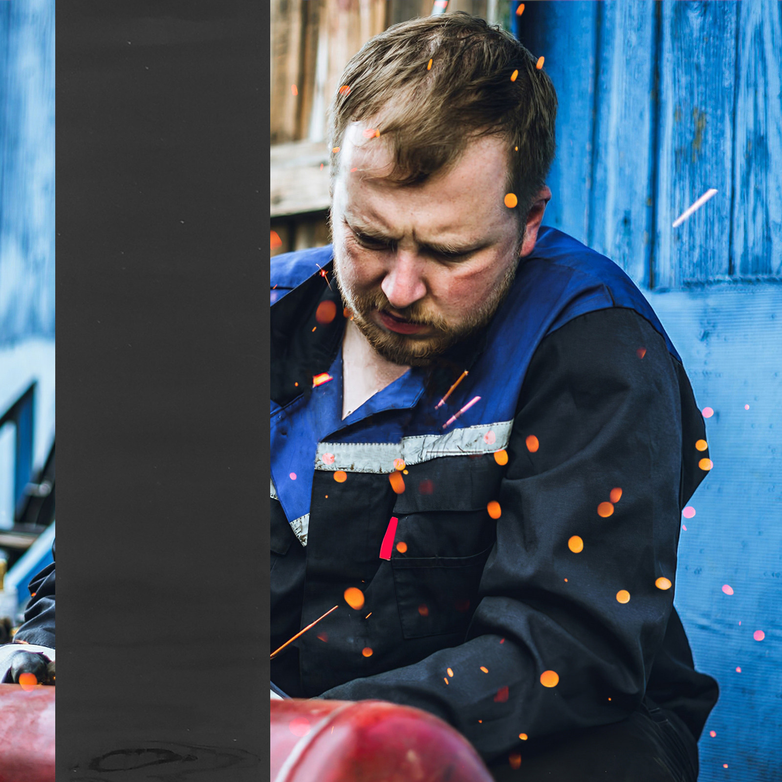Partition Screen Divider - Kaynak Perdesi, Alev Geciktirici, Endüstriyel Bölme,