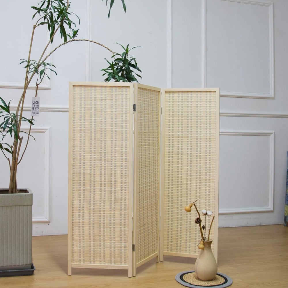3 Panel Kısa Oda Bölme Perdesi - Partition Screen Divider incelemesi ve fiyatı