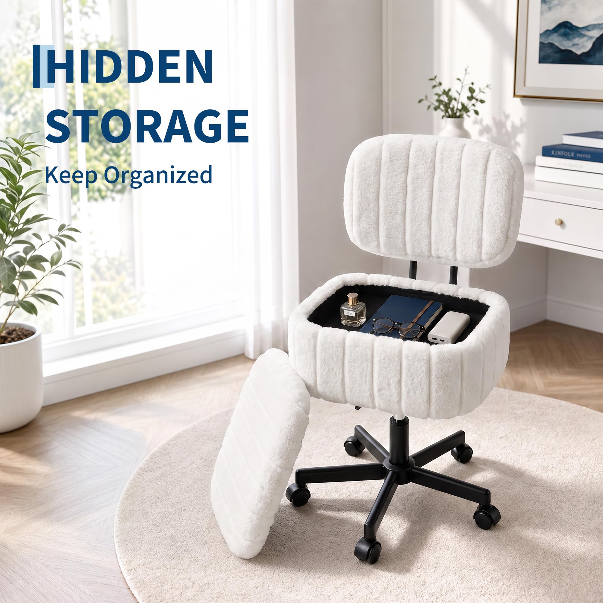Depolama Alanlı Makyaj Koltuğu - Office Stool incelemesi ve fiyatı