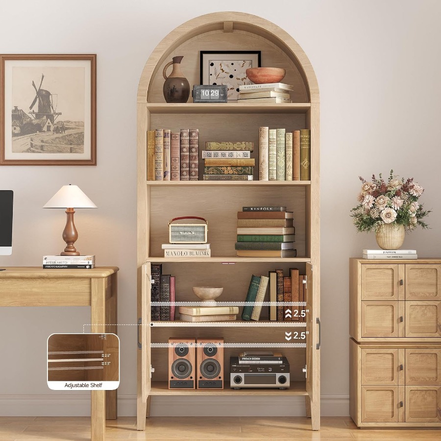 71 cm Genişliğinde, Kavisli Ta - Bookshelf incelemesi ve fiyatı