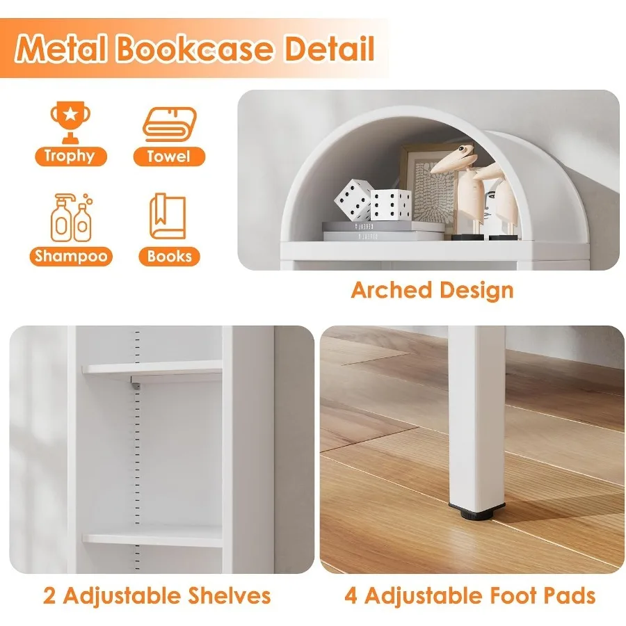 63 cm Genişliğinde, Metal Ark  - Bookshelf incelemesi ve fiyatı