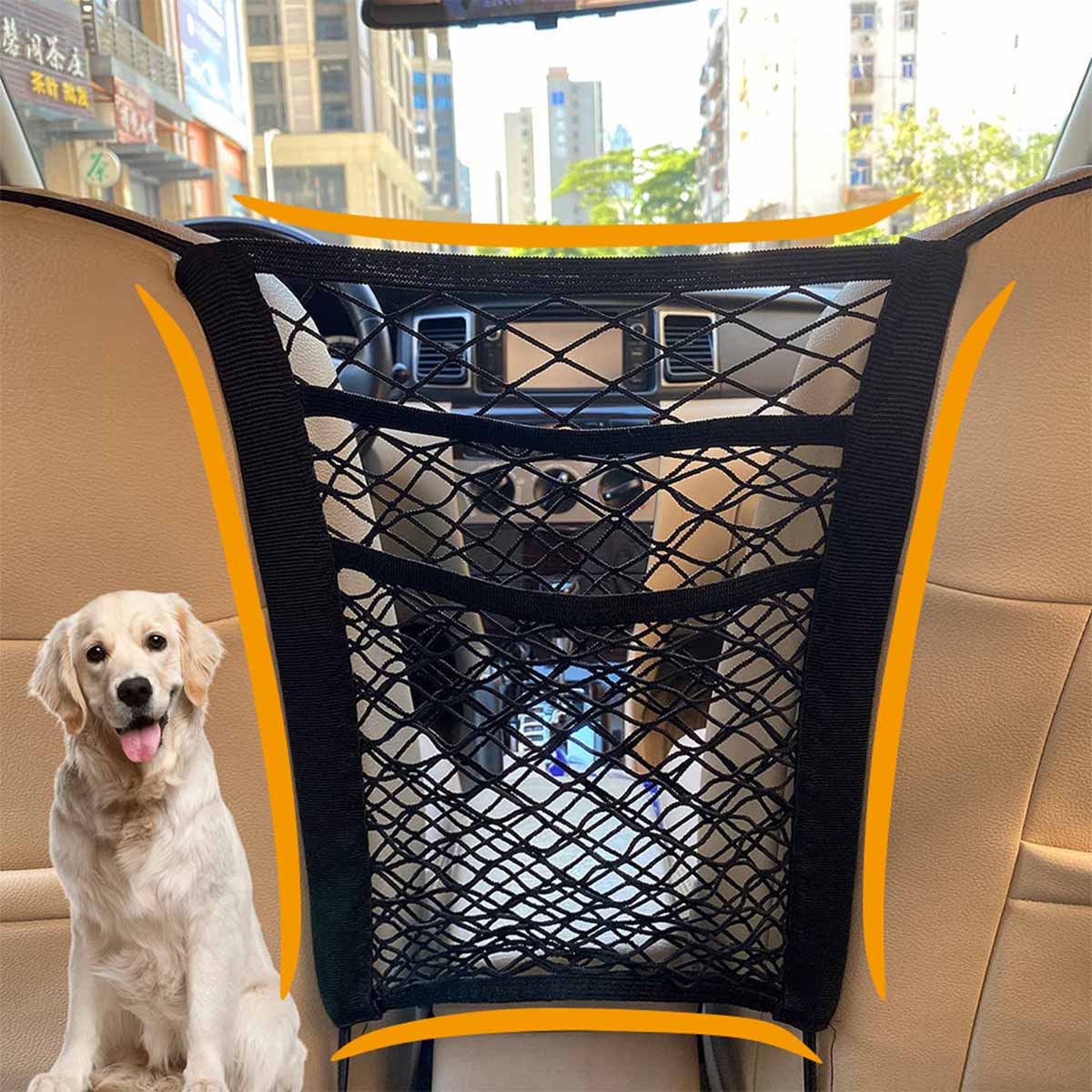 Pet Köpek Arka Koltuk Araba Çi - Partition Screen Divider incelemesi ve fiyatı